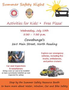 Summer Safety Night North Reading
