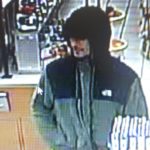 North Reading Police believe the man pictured here is MICHAEL TALLINI, AGE 32, OF NORTH READING and that he allegedly robbed a gas station Monday evening. (North Reading Police/Courtesy Photo)